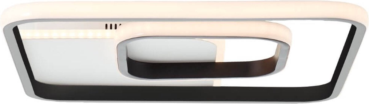 Brilliant merapi - lampada da soffitto - LED 32w - 3000k - bianco nero