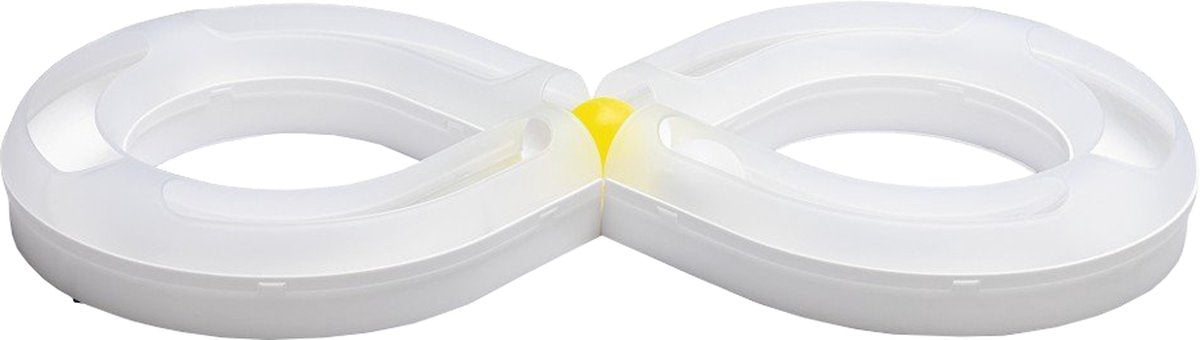 Beeztees Kitten Play Rail Agty - Giocattolo per gatti - Plastica - Bianco - 50x24x5.5