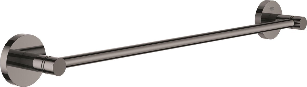 Grohe essentials handdoekhouder - 450 mm - hard graphite (zwart)