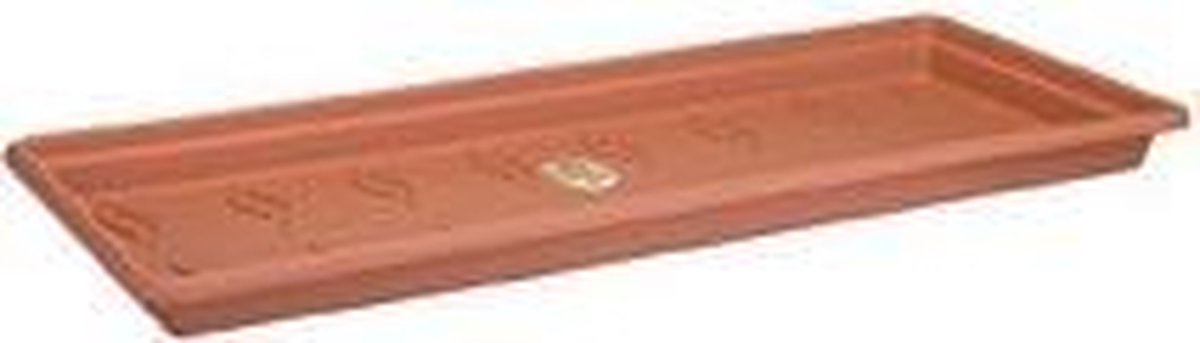 Elho green basics garden xxl platillo 100 - platillo para accesorios de exterior - ø 89,5 x h 6,0 cm - terra suave