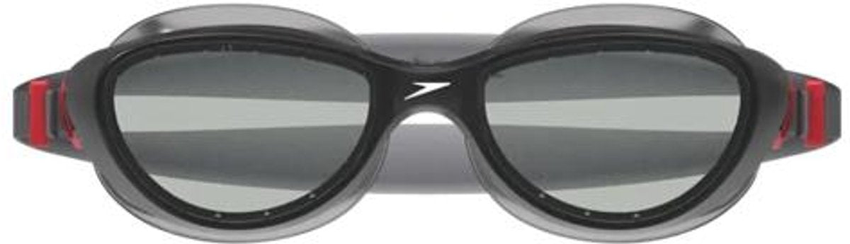 Speedo futura hydrospex zwembril - comfortabele duikbril volwassenen - anti condens uv-bescherming - recreatieve zwembril met verstelbare band - zwart grijs