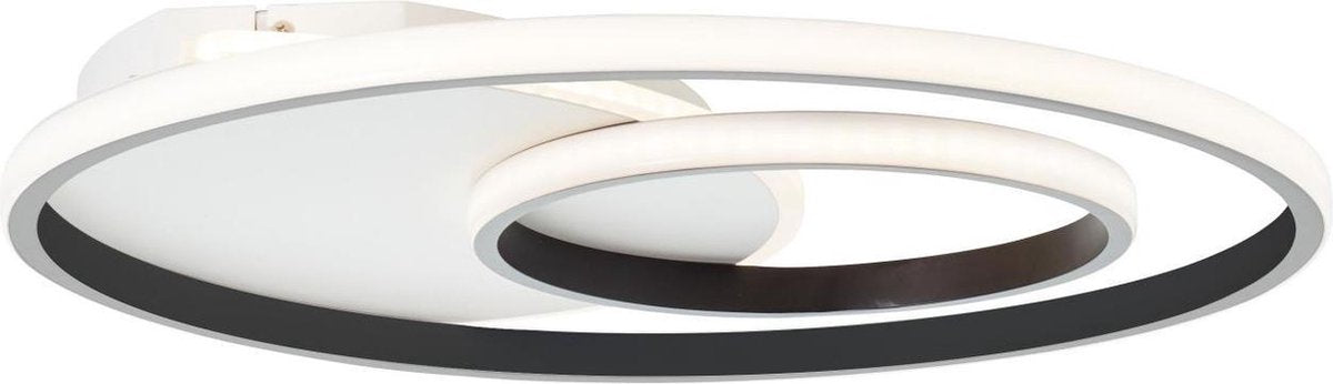 Brilliant merapi - lampada da soffitto - LED 32w - 3000k - bianco nero