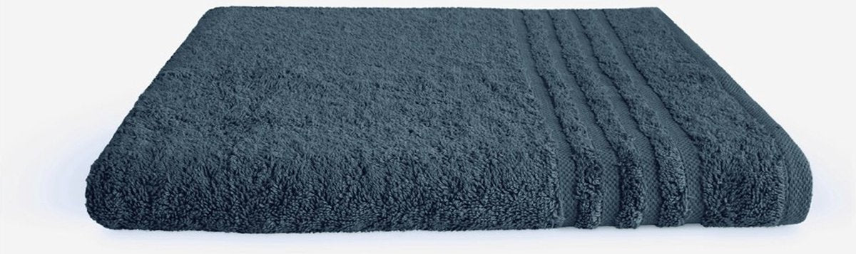 Telo bagno Byrklund Basics - 70x140 - 100% cotone - blu scuro