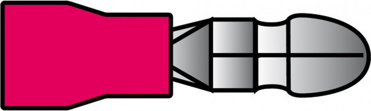 Carpoint kabelverbinders 547 rood 10-stuks