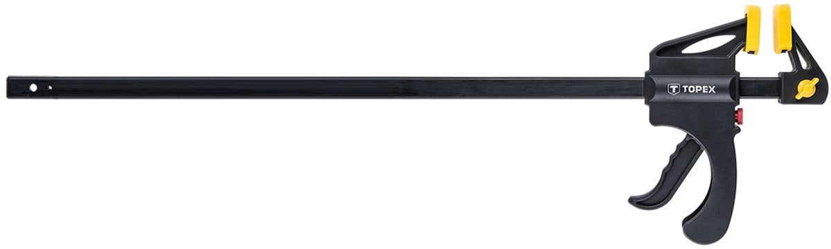 Topex - pinza automática - 600 x 60 mm - ajuste rápido - agarre cómodo