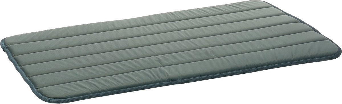 Cojín para perros Flamingo - cesta para perros - ortopédico xana rectangular verde m - 85,5x51cm - viscoelástica - cómodo - perfecto para jaula para perros