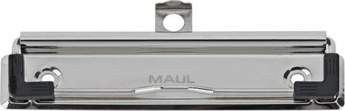 Abrazadera de papel Maul con soporte 120 mm acero inoxidable 5 piezas