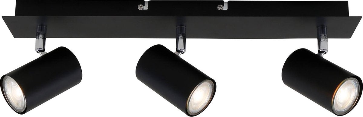 Briloner run - faretto da superficie - lampada da soffitto con faretti orientabili - faretto da soffitto con gu10 - nero