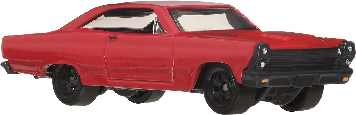 Hot wheels fast furious jby36, auto, 3 anni, metallo, plastica, rosso