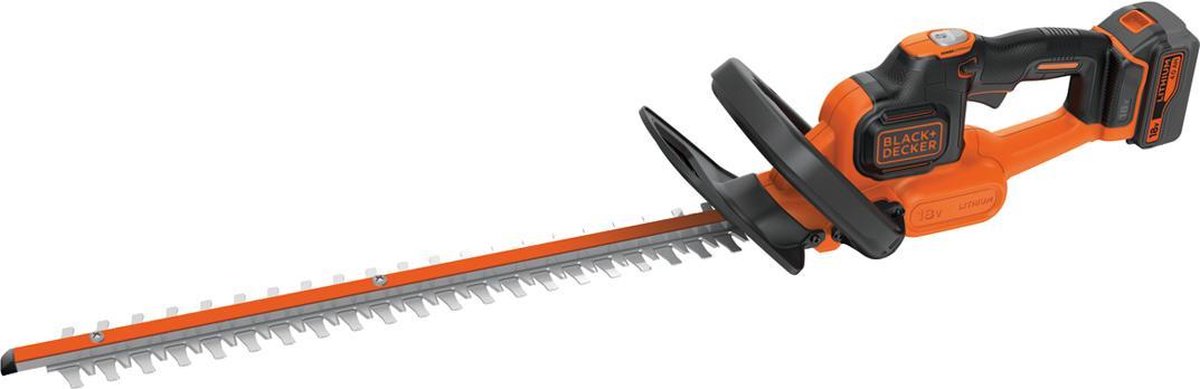 Black+decker powercommand heggenschaar 18v lithium 4.0ah, powercut, 50cm, 18mm - gtc18504pc-qw