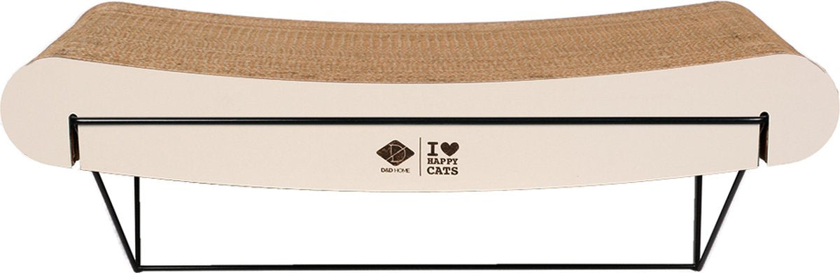 D d home Refill mensola da parete David curva - beige