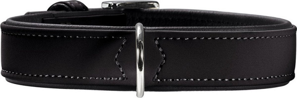 Collare per cani Hunter softie nero (28-38 cm)