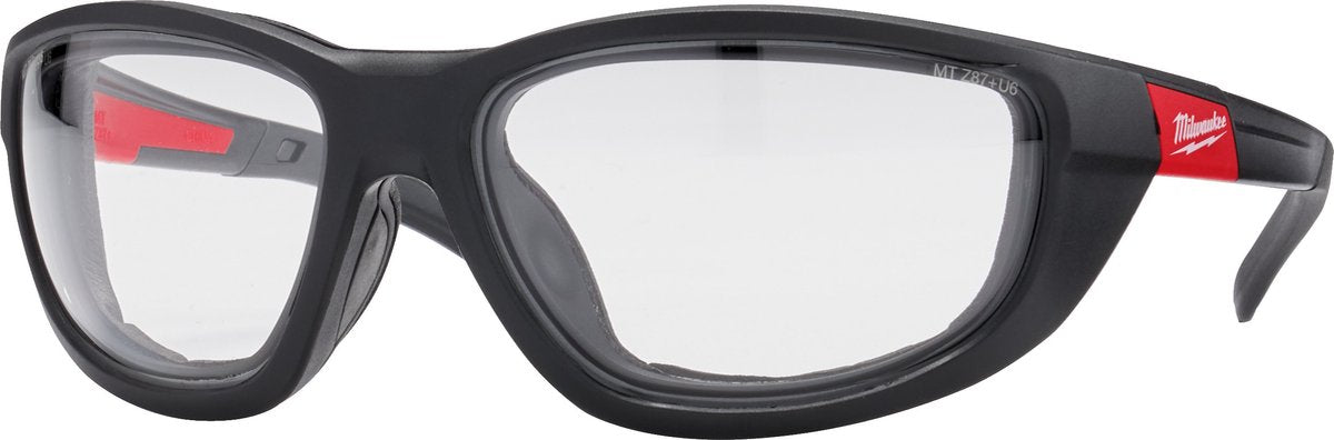 Milwaukee premium high performance veiligheidsbril helder