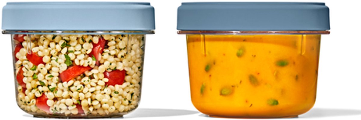 Oxo - ratio box - twist stack - 550 ml - set da 2 pezzi