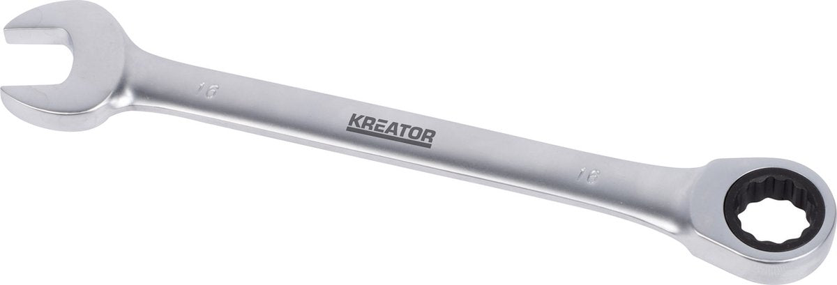 Kreator - hand tools - krt501308 - open ring-, ratelsleutel - 15, 207mm
