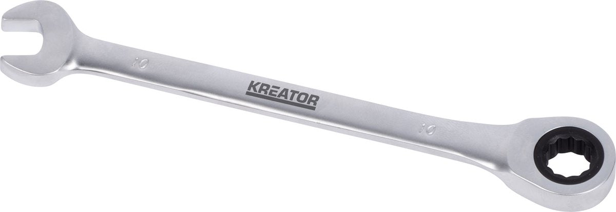 Kreator - hand tools - krt501303 - open ring-, ratelsleutel - 10, 154mm