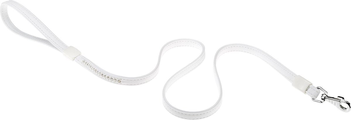 Ferplast hondenriem lux b 15 mm l 110 cm wit