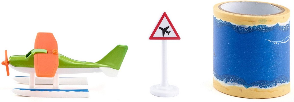 Idrovolante Siku ragazzi 9 cm 5 metri verde 3 pezzi