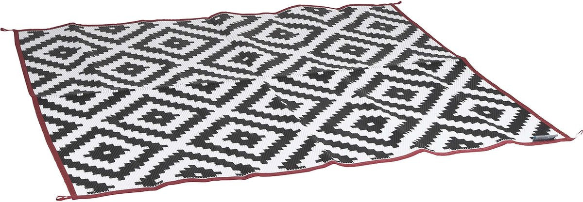 Bo-camp - urban outdoor - colchoneta chill - lewisham - m - blanco y negro
