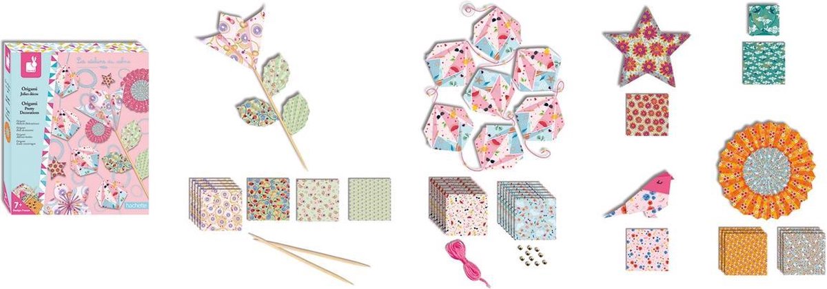 Janod - les ateliers du calme - origami knutselset