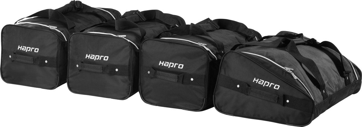 Set di borse da viaggio per box da tetto Hapro - 4 pezzi - adatto per box da tetto