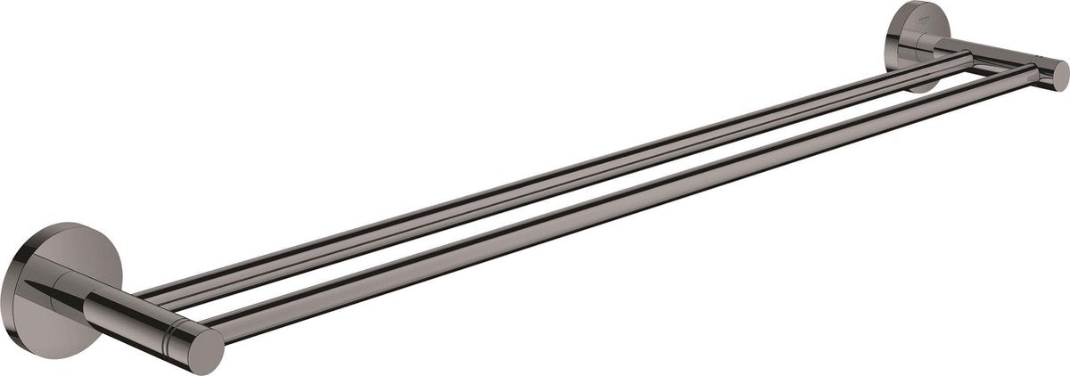 Toallero Grohe Essentials doble 60cm grafito duro