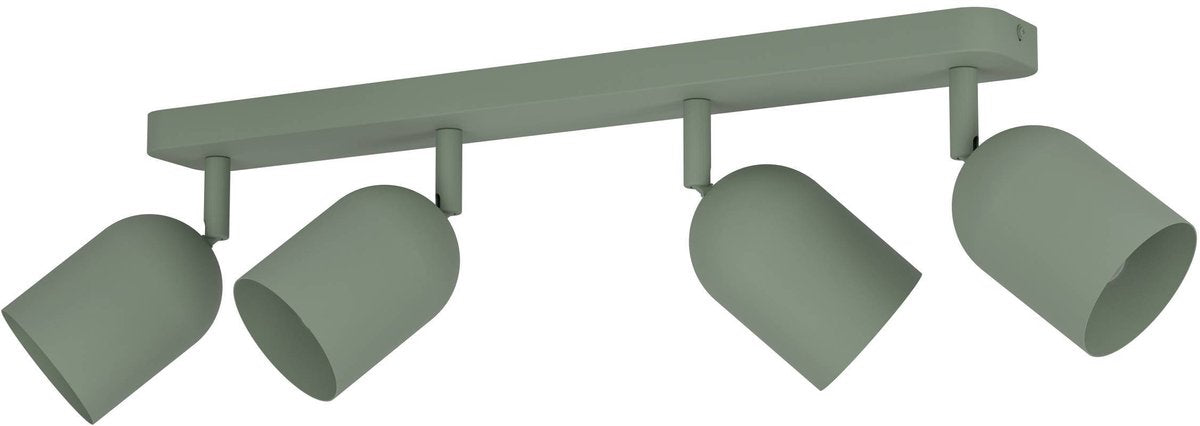 Spot Eglo tilston - e14 - 58 cm - verde - inclinabile
