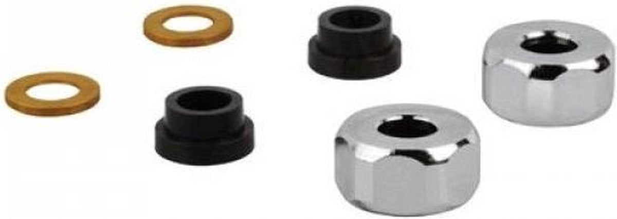 Grohe set 2 moeren - 1 2 bidr.x 10,5mm - 2 stuks