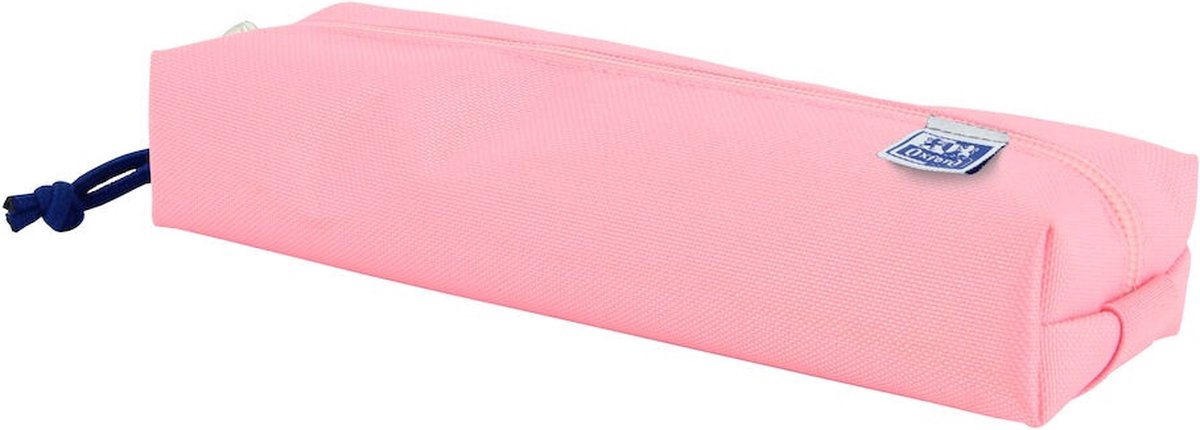 Estuche Oxford - rosa con elástico - estuche rectangular 22cm - estuche niño - estuche niña