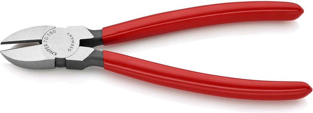 Knipex 70 01 180 cortador lateral de taller con bisel 180 mm