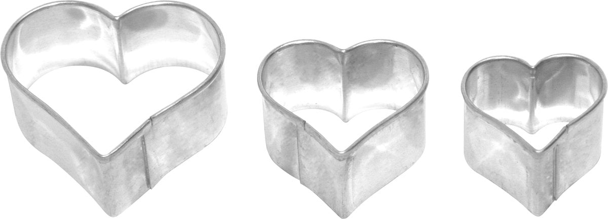 Rbv birkmann cortador de galletas birkmann corazón - 3 tamaños
