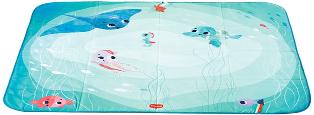 Tappetino da gioco Tiny Love Supermat: fai tesoro dell'oceano