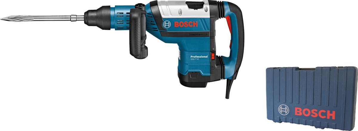 Martillo demoledor bosch gsh 7 vc (punta cincel rtec speed sds-max)