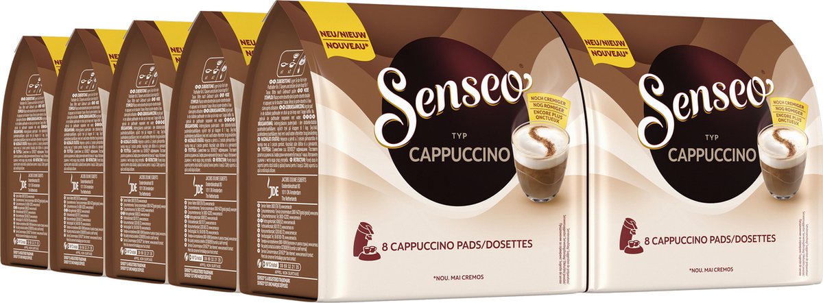 Capuchino Senseo Douwe Egberts (10x8 vainas)