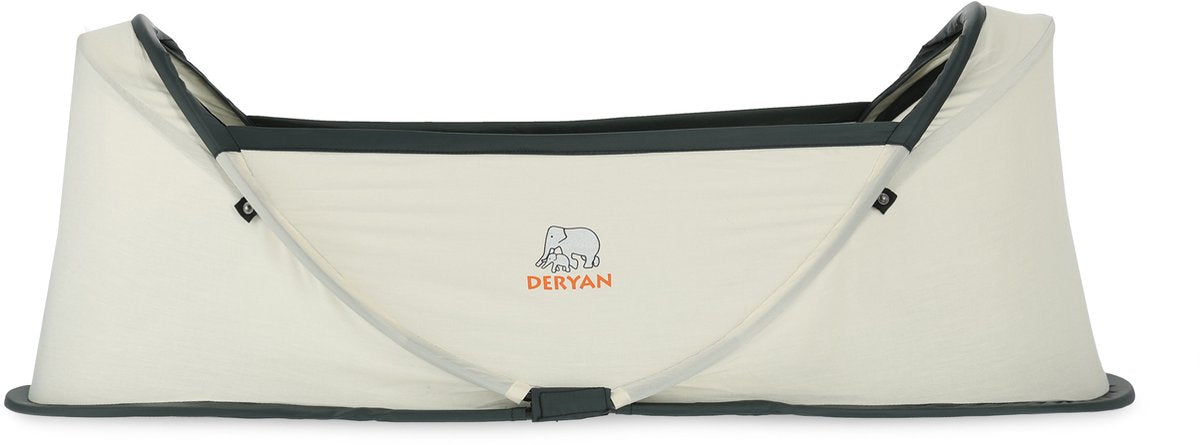 Deryan infant babybox campingbedje - baby klamboe - cream