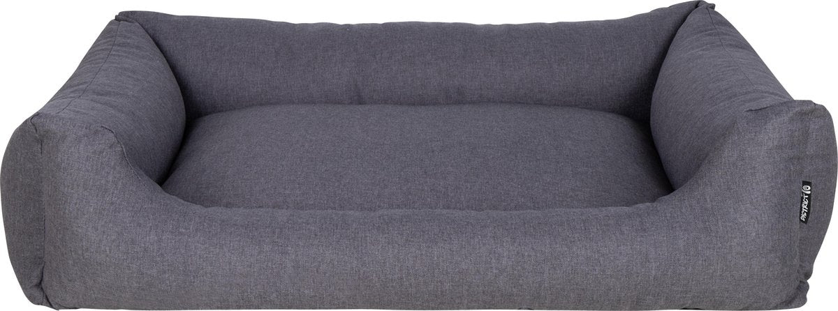 District 70 classic box bed - hondenmand - charcoal grey - l - 100 x 70 cm