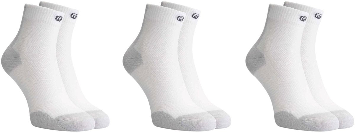 Rogelli core hardloopsokken - 3-pack - wit grijs - 36 39