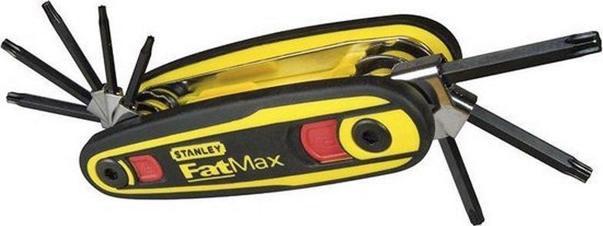 Set chiavi esagonali con serratura Stanley fatmax torx (8 pezzi)