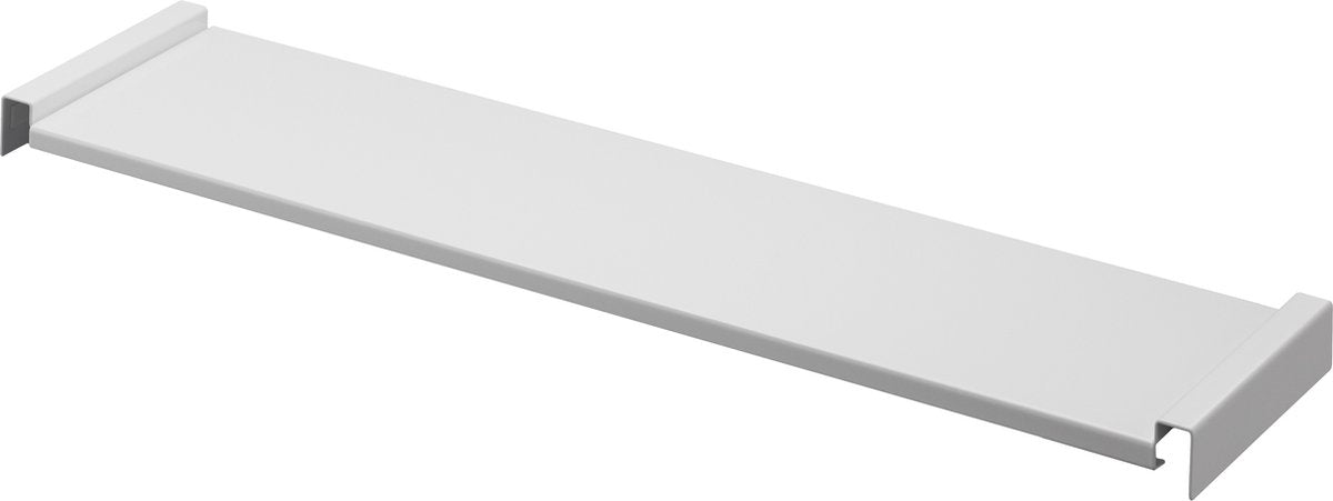 Estante con cajón extensible Yamazaki - torre - blanco