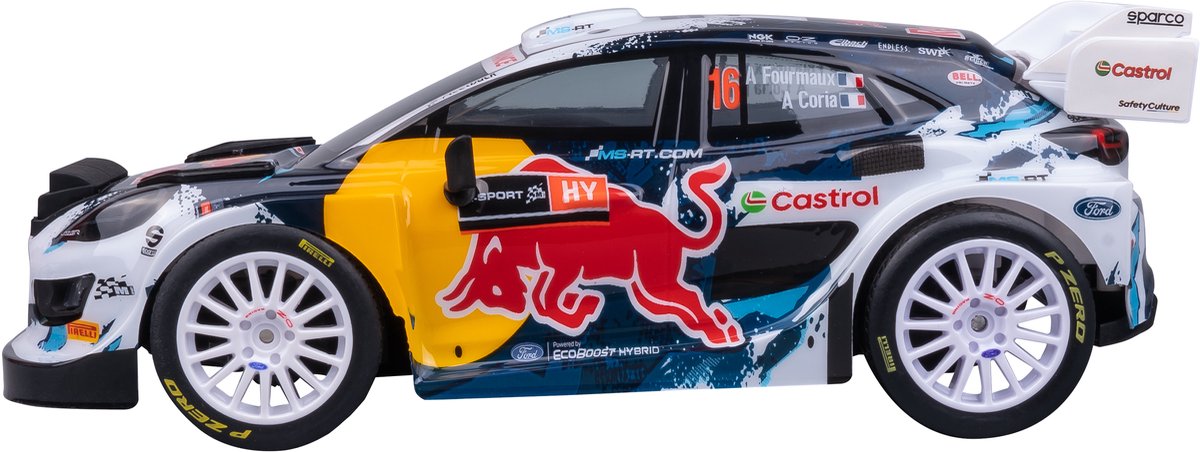 Nikko - ford puma m-sport hybrid rally wrc - schaal 1 18 - auto op afstandsbediening