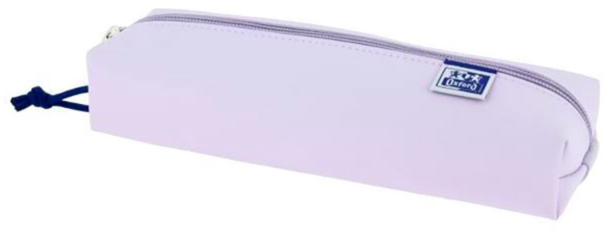 Astuccio portapenne Oxford Live Go rettangolare viola pastello