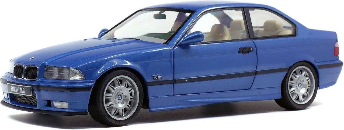 Solido BMW E36 Coupé M3 Blu 1:18 auto