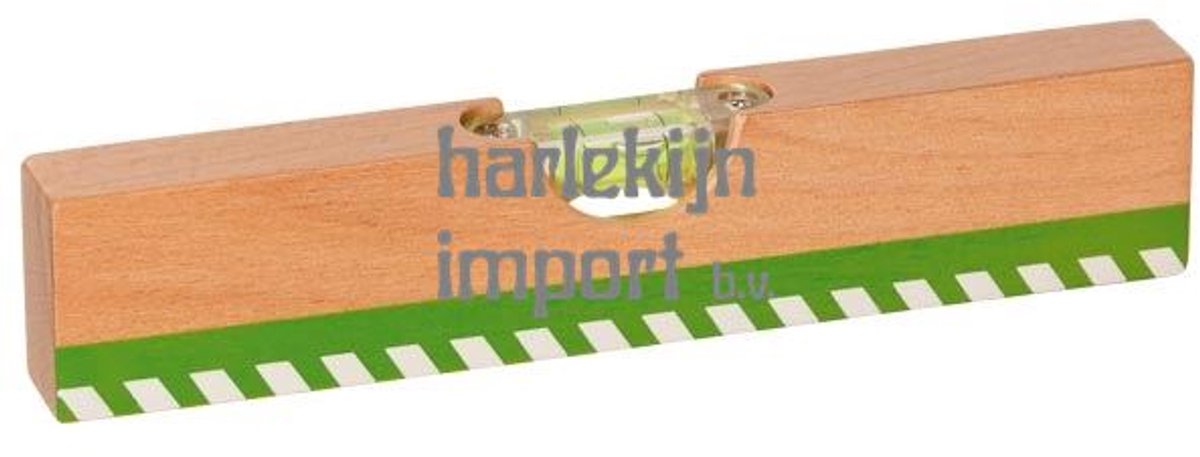 Nivel de espíritu de madera de Goki, 20 cm