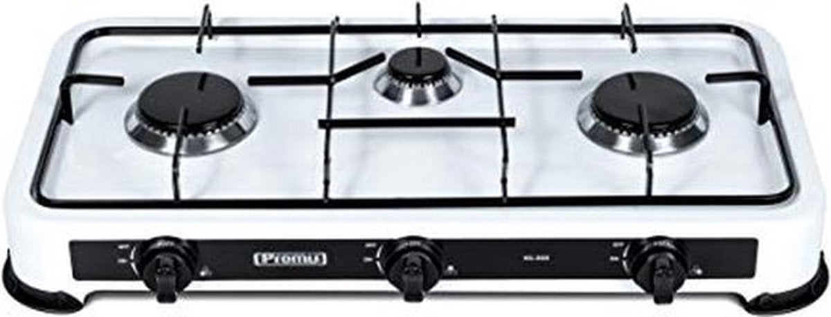 Promis gas stove kg300 white without reducer