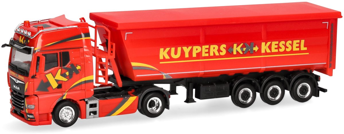 Herpa man tgx gx kippertrailer kuypers (nl)