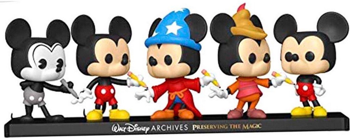 Funko pop! Disney: 5 pack - topolino esclusivo