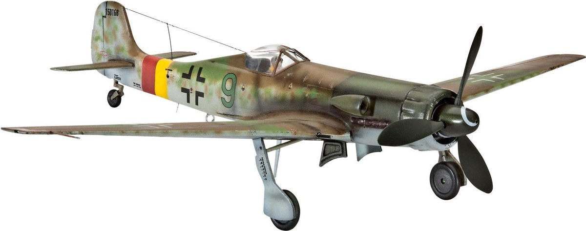 Revell model kit aereo - 03981 focke wulf ta 152 h plastica - 1:72 - modellismo
