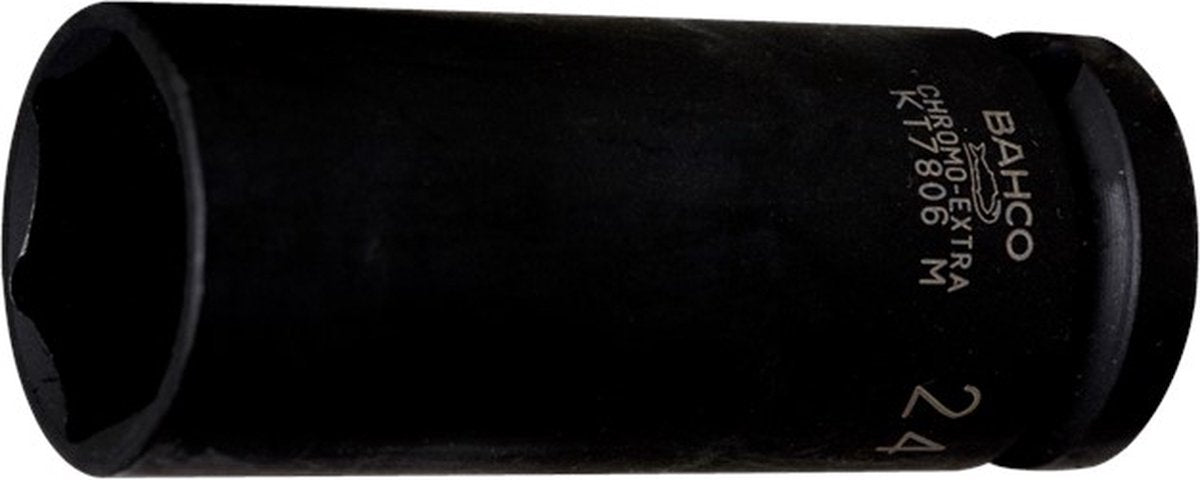 Bahco k7806m-24 vaso de impacto largo - 24mm - 1 2 (l=89mm)