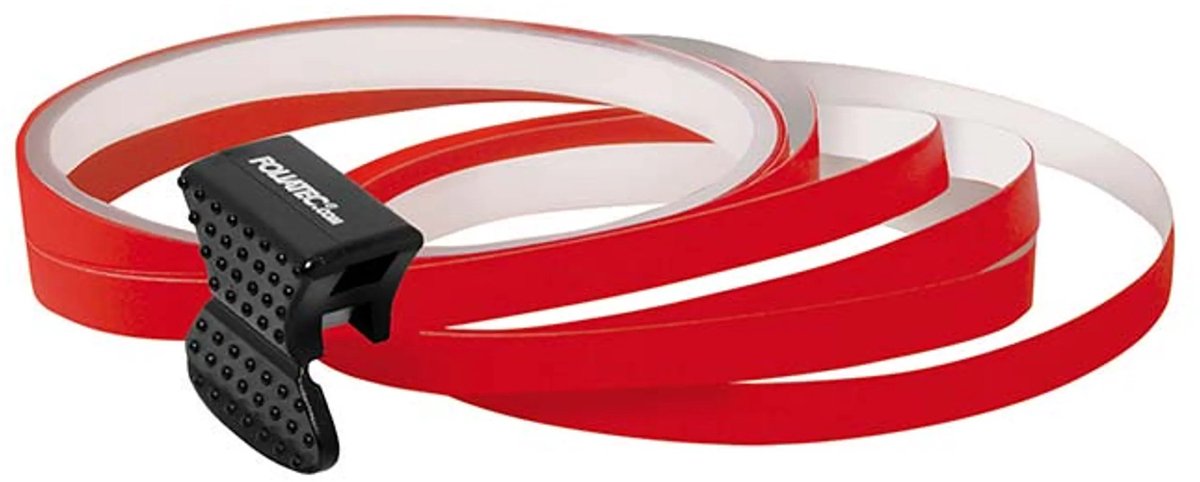 Pin striping Foliatec per cerchi rosso - larghezza = 6mm: 4x2,15 metri