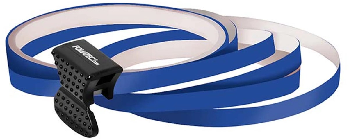 Pin striping Foliatec per cerchi blu scuro - larghezza = 6mm: 4x2,15 metri